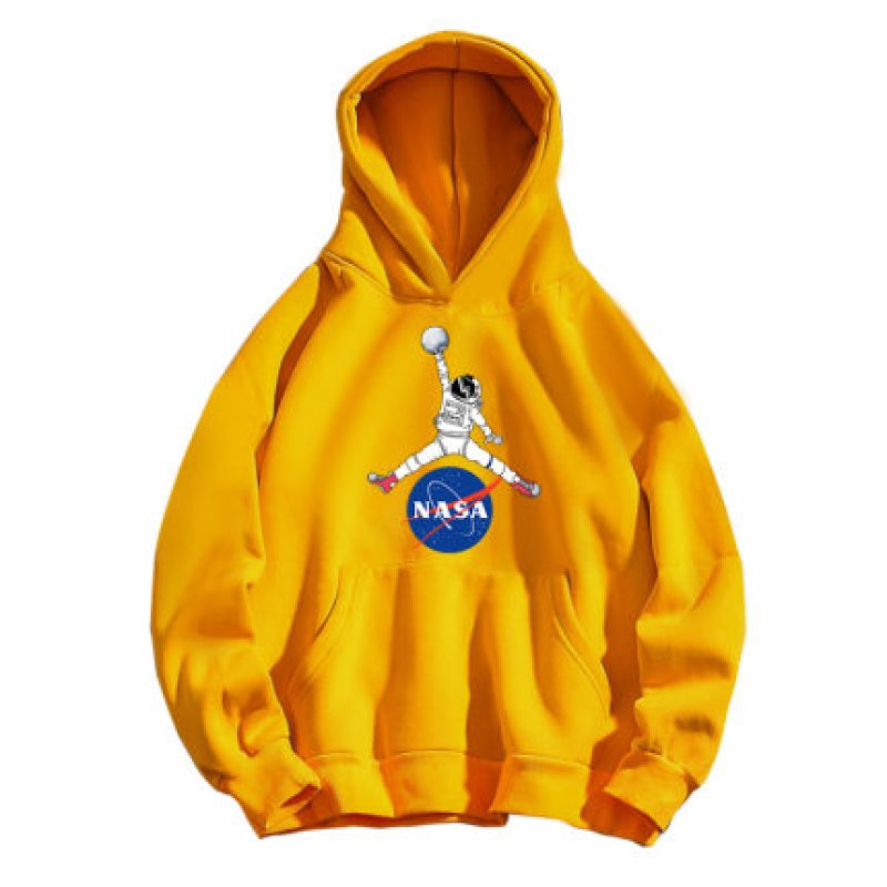 画像11: Unisex nasa astronaut dunk clothes graffiti hoodie　男女兼用NASAナサシューティングペイント フーディスウェット  パーカー (11)