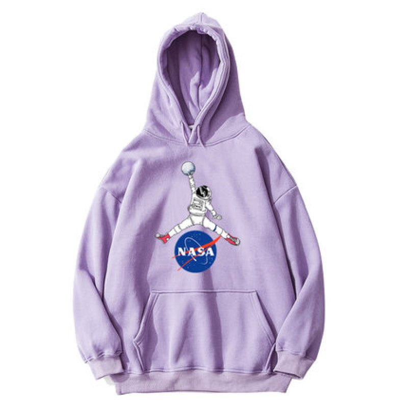 画像9: Unisex nasa astronaut dunk clothes graffiti hoodie　男女兼用NASAナサシューティングペイント フーディスウェット  パーカー (9)