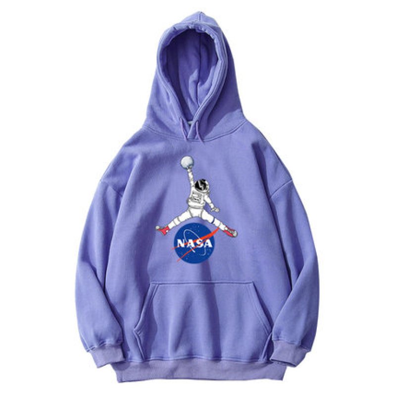 画像5: Unisex nasa astronaut dunk clothes graffiti hoodie　男女兼用NASAナサシューティングペイント フーディスウェット  パーカー (5)