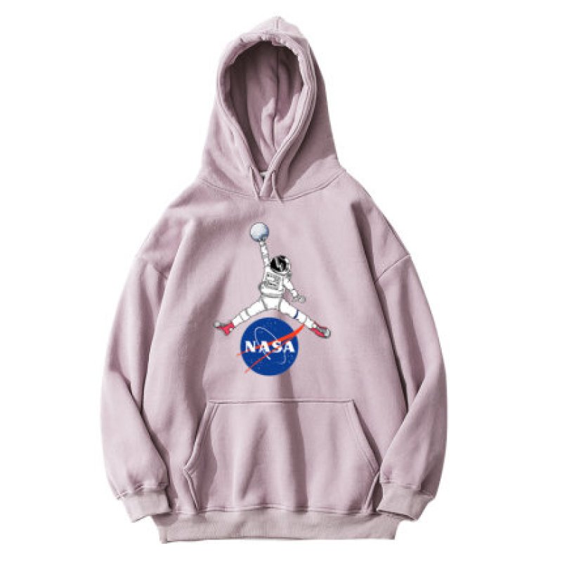 画像10: Unisex nasa astronaut dunk clothes graffiti hoodie　男女兼用NASAナサシューティングペイント フーディスウェット  パーカー (10)