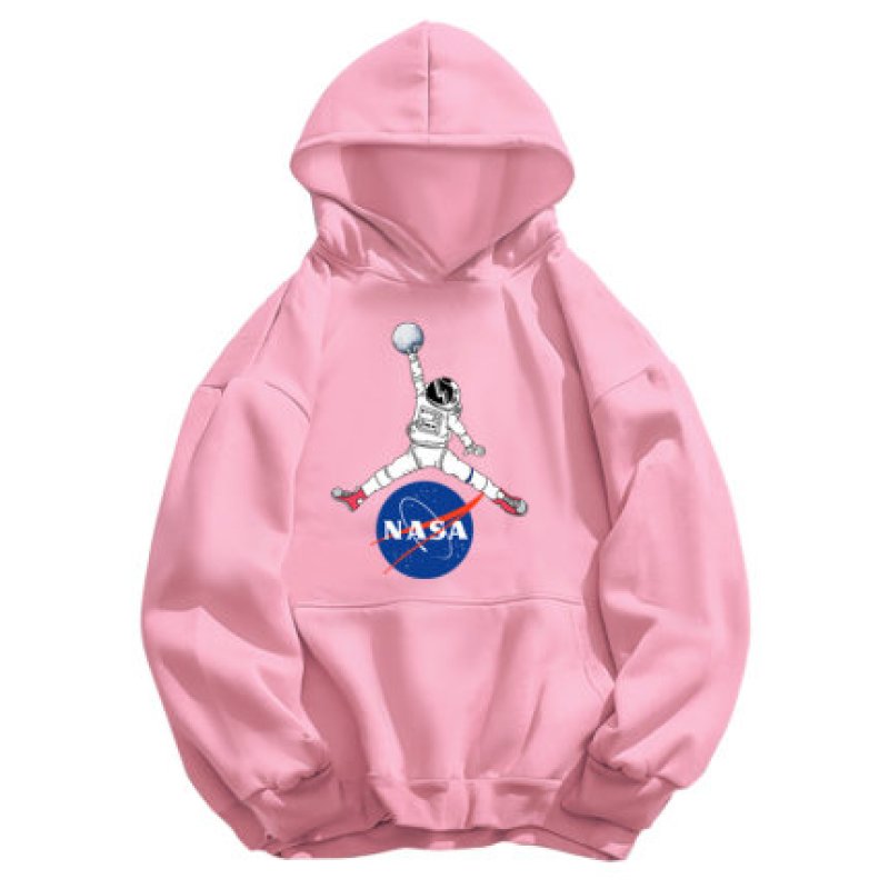 画像8: Unisex nasa astronaut dunk clothes graffiti hoodie　男女兼用NASAナサシューティングペイント フーディスウェット  パーカー (8)