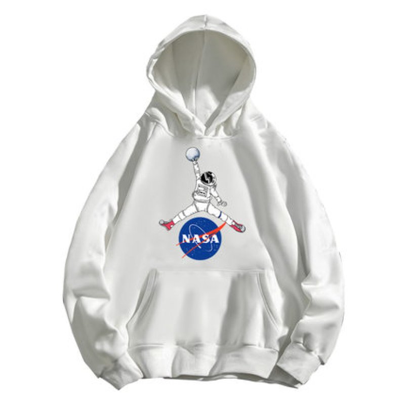 画像3: Unisex nasa astronaut dunk clothes graffiti hoodie　男女兼用NASAナサシューティングペイント フーディスウェット  パーカー (3)