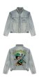 画像3:  Miss Betty graffiti print hip-hop denim jacket G Jean Jacket blouson ユニセックス 男女兼用 ベティブープミスベティグラフィックペイント デニムGジャケット ブルゾン (3)