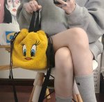 画像5: Tweety messenger small Tote shoulder bag  トゥイーティスモールメッセージトート ショルダーバック (5)
