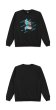 画像7: Unisex Mona Lisa loose irregular hedging round neck sweater　男女兼用パロディーモナリザ スウェットプルオーバー トレーナー (7)