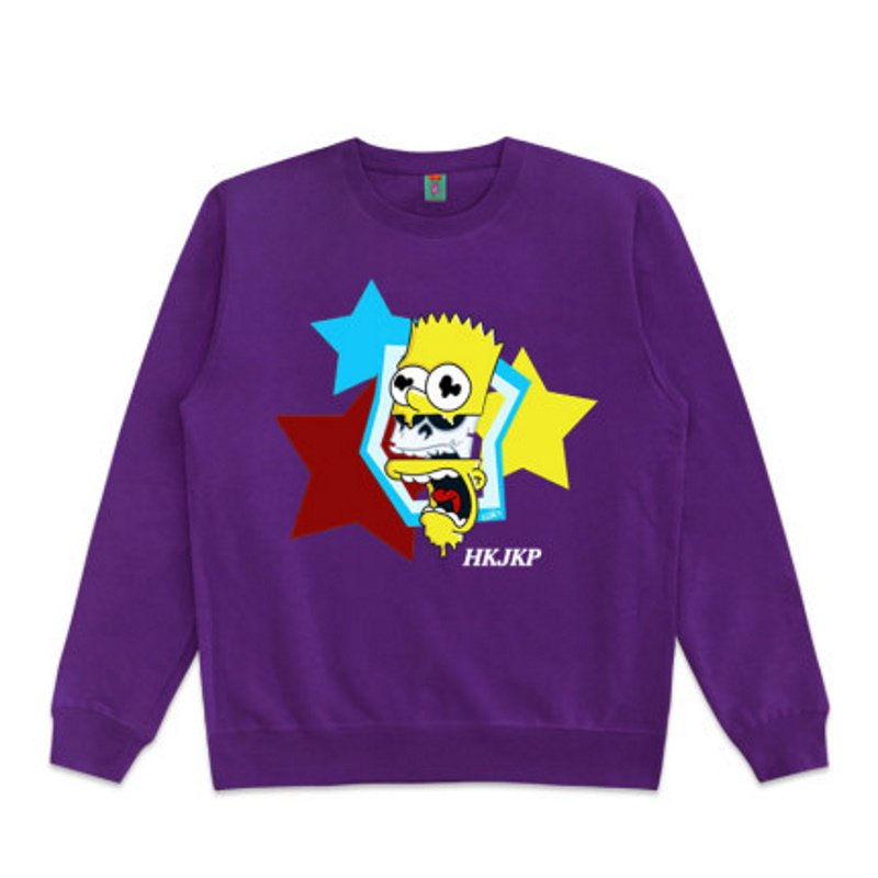 画像5: Unisex Spoofing Simpson round neck sweater　男女兼用なりすましシンプソンスウェットプルオーバー トレーナー (5)