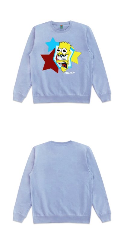 画像8: Unisex Spoofing Simpson round neck sweater　男女兼用なりすましシンプソンスウェットプルオーバー トレーナー (8)