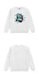 画像8: Unisex Mona Lisa loose irregular hedging round neck sweater　男女兼用パロディーモナリザ スウェットプルオーバー トレーナー (8)