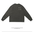 画像6: M.E.D.M MEDM logo basic cotton long sleeve t-shirts ユニセックス 男女兼用 ベーシック ロゴ ロングスリーブ Tシャツ (6)