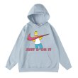 画像1: Unisex  Homer Simpson sweater Hoody　男女兼用Homer Simpsonホーマーシンプソンスウェットフーディ パーカープルオーバー  (1)