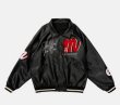 画像1: 21SS M.E.D.M MEDM BASEBALL JACKET Stadium uniform jacket blouson ユニセックス 男女兼用  Mロゴ スタジアムジャンパー スタジャン MA-1 ボンバー ジャケット ブルゾン (1)