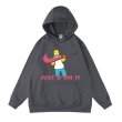 画像2: Unisex  Homer Simpson sweater Hoody　男女兼用Homer Simpsonホーマーシンプソンスウェットフーディ パーカープルオーバー  (2)