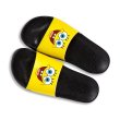 画像1: Sponge Bob Yellow slippers flip flops soft bottom sandals slippers 　スポンジボブ プラットフォーム フリップフロップ サンダルシャワーサンダル ビーチサンダル ユニセックス男女兼用 (1)