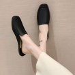 画像7:  leather half-drag flat shoes  ハーフフラットパンプス　ミュール　スリッパ (7)