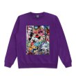 画像4: Unisex  oil painting Mickey stitching poster round neck sweater　男女兼用オイルペイントミッキーステッチポスタースウェットプルオーバー トレーナー (4)