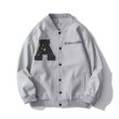 画像4: AWE GOD baseball uniform jacket blouson  ユニセックス 男女兼用 AWE GODスタジアムジャンパー スタジャン MA-1 ボンバー ジャケット ブルゾン (4)