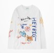 画像5: UnisexHip Hop Tom & Jerry Graphic Paint  Long Sleeve T-shirt　男女兼用トム＆ジェリー トムとジェリーグラフィックペイント長袖T シャツプル オーバー  (5)