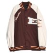 画像1: men and women paradise loose baseball uniform  blouson  ユニセックス 男女兼用paradiseバックロゴエンブレム付き スタジアムジャンパー  スタジャン MA-1 ボンバー ジャケット ブルゾン (1)