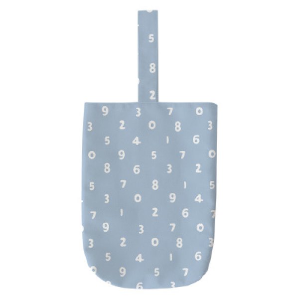 画像10: Woman’s  environmental protection canvas portable handbag tote bag 　キャンバスナンバー数字ロゴ バケットトート ハンドバック エコバック　 (10)