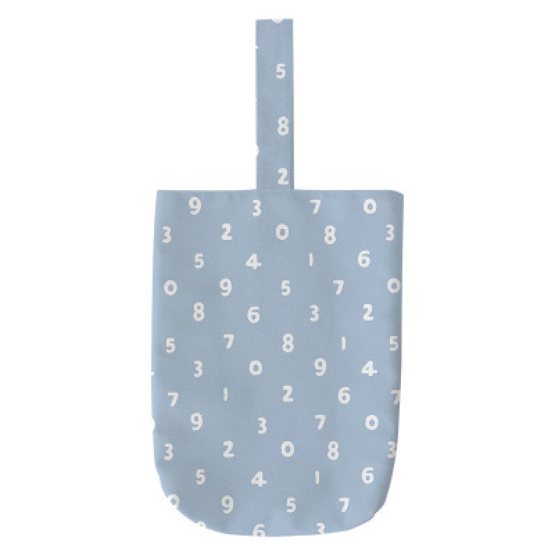 画像10: Woman’s  environmental protection canvas portable handbag tote bag 　キャンバスナンバー数字ロゴ バケットトート ハンドバック エコバック　 (10)