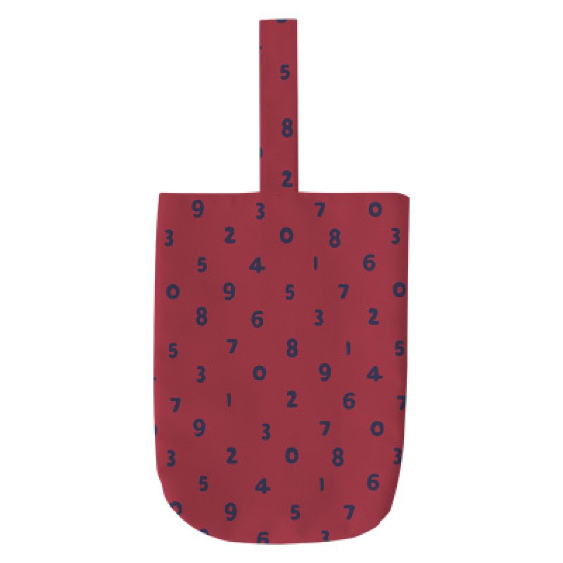 画像6: Woman’s  environmental protection canvas portable handbag tote bag 　キャンバスナンバー数字ロゴ バケットトート ハンドバック エコバック　 (6)