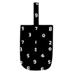 画像14: Woman’s  environmental protection canvas portable handbag tote bag 　キャンバスナンバー数字ロゴ バケットトート ハンドバック エコバック　 (14)
