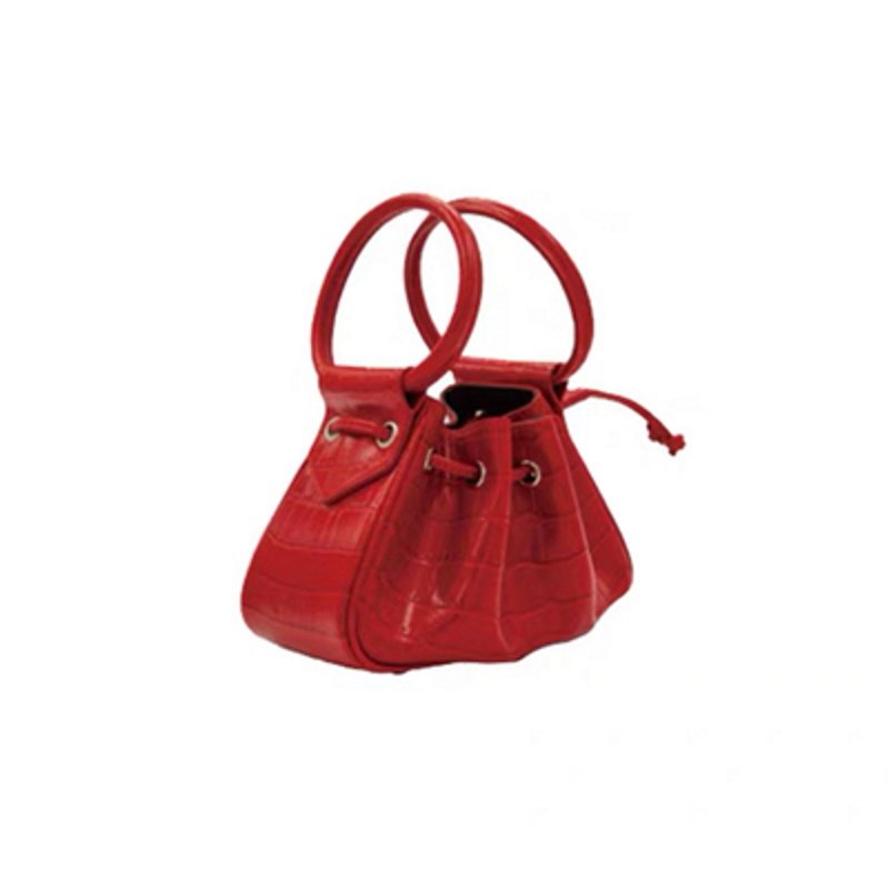 画像6: Woman’s messenger  bucket bag  tote shoulder bag 　レザースモールバケット トート ショルダー バック　 (6)