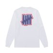 画像1: Unisex five-way  printing round neck long-sleeved t-shirt sweater　男女兼用fファイブ バー プリント ロングスリーブTシャツ (1)
