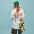 画像8: Unisex Angry sunflower print short sleeve T-shirt　男女兼用アングリーひまわりプリント半袖Tシャツ  (8)