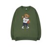 画像3: Unisex Basket bear round neck sweatshirt　男女兼用 バスケットベア プリントスウェットプルオーバー トレーナー (3)