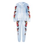 画像12: 21 APORIA PANT Butterfly printed long sleeve hooded Sweat Setup バタフライ 蝶 プリント スウェット セットアップ パーカー ＆ パンツ (12)