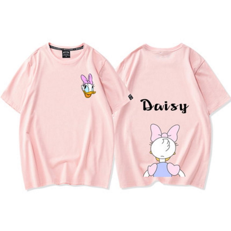 画像13: 21 Donald Duck  Daisy Duck hort-sleeved T-shirt ドナルドダック デイジーダック 半袖Ｔシャツ ユニセックス 男女兼用 (13)