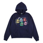 画像1: head hood  Print Sweat Hoodie ユニセックス 男女兼用 ヘッドフードプリント スウェット パーカー (1)