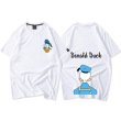 画像2: 21 Donald Duck  Daisy Duck hort-sleeved T-shirt ドナルドダック デイジーダック 半袖Ｔシャツ ユニセックス 男女兼用 (2)