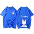 画像14: 21 Donald Duck  Daisy Duck hort-sleeved T-shirt ドナルドダック デイジーダック 半袖Ｔシャツ ユニセックス 男女兼用 (14)