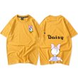 画像12: 21 Donald Duck  Daisy Duck hort-sleeved T-shirt ドナルドダック デイジーダック 半袖Ｔシャツ ユニセックス 男女兼用 (12)