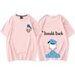 画像6: 21 Donald Duck  Daisy Duck hort-sleeved T-shirt ドナルドダック デイジーダック 半袖Ｔシャツ ユニセックス 男女兼用 (6)