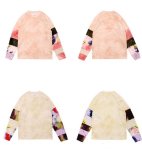 画像6: Unisex Flower & Smile & Tie Dye Sleeve Long sleeve t-shirt sweater　男女兼用 フラワー＆スマイル＆タイダイスリーブロングスリーブTシャツ (6)
