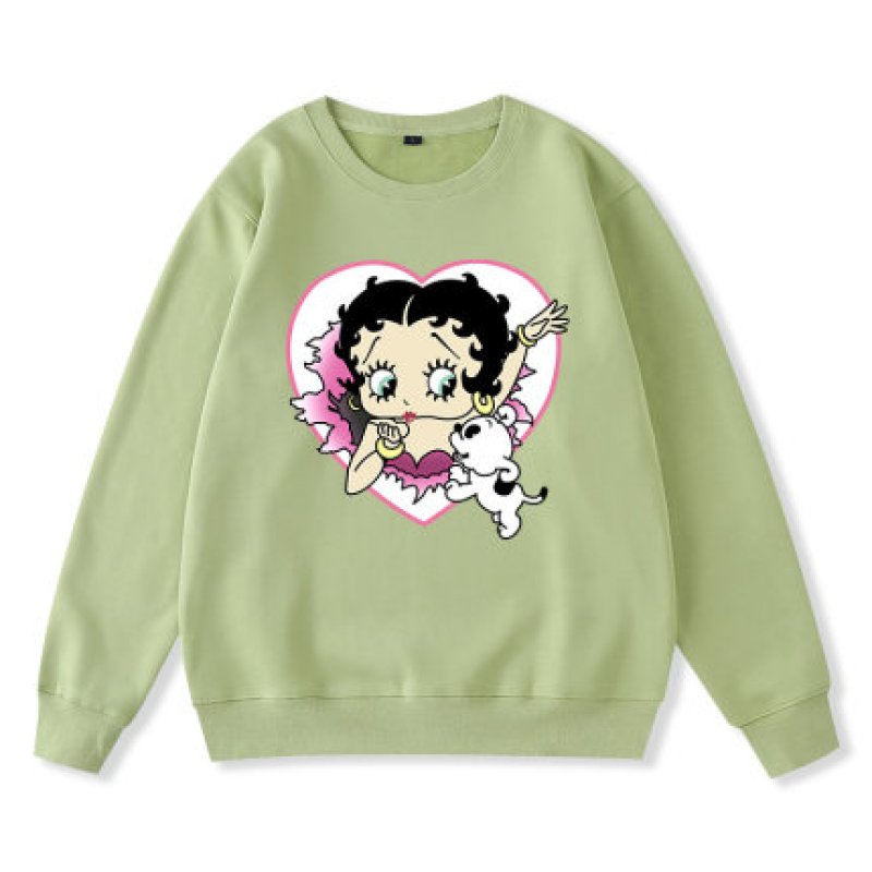 画像10: 21 Vintage Betty Boop  Joint Sweat ヴィンテージ風 ベティ ベティブープ ベティちゃん スウェットトレーナー (10)
