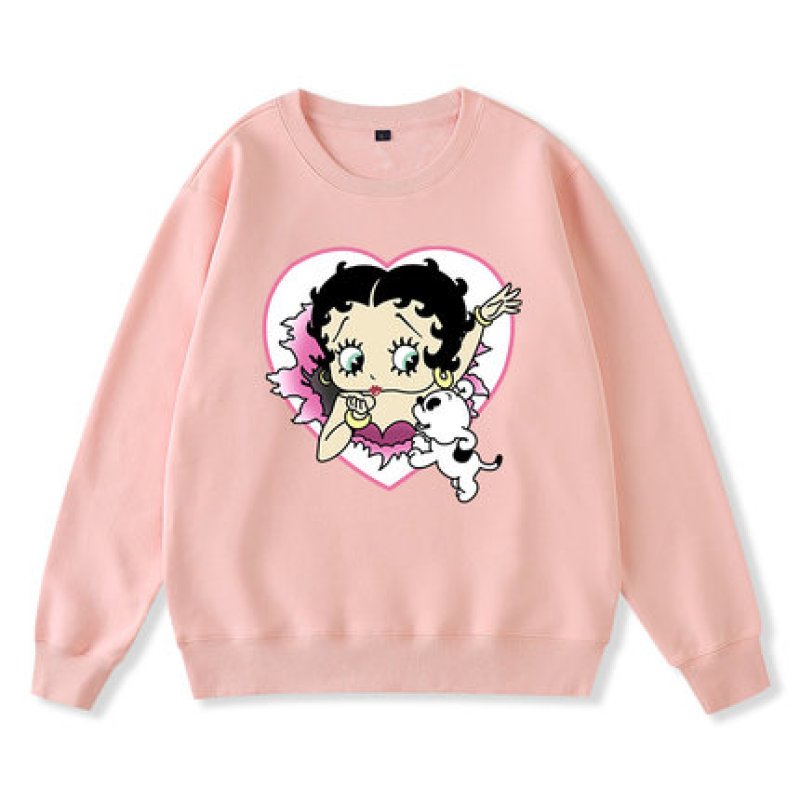 画像8: 21 Vintage Betty Boop  Joint Sweat ヴィンテージ風 ベティ ベティブープ ベティちゃん スウェットトレーナー (8)