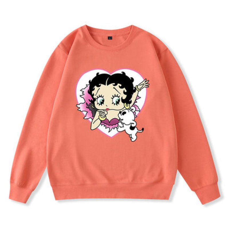 画像9: 21 Vintage Betty Boop  Joint Sweat ヴィンテージ風 ベティ ベティブープ ベティちゃん スウェットトレーナー (9)
