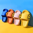 画像4: Smile slippers flip flops soft bottom sandals slippers 家族でOK スマイル ニコちゃん プラットフォームフリップフロップ  サンダルシャワーサンダル ビーチサンダル ユニセックス 男女兼用　 (4)