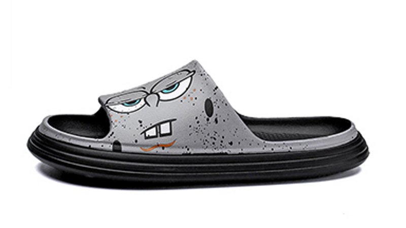 画像1: unisex sponge bob slippers flip flops soft bottom sandals slippers 　男女兼用スポンジボブプラットフォーム フリップフロップ サンダルシャワーサンダル ビーチサンダル ユニセックス (1)