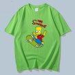 画像7: Unisex skateboard Simpson Print  cotton short-sleeved T-shirt  sweater　男女兼用 スケボー シンプソン プリントショートスリーブ半袖Tシャツ (7)