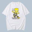 画像2: Unisex Camouflage Simpson CARRY NOPrint  cotton short-sleeved T-shirt  sweater　男女兼用 迷彩 シンプソン プリントショートスリーブ半袖Tシャツ (2)