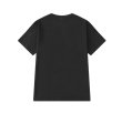 画像4: Unisex  Heart logo print cotton short-sleeved T-shirt  sweater　男女兼用 ハートプリント ショートスリーブ半袖Tシャツ (4)