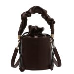 画像6: portable bucket bag 　トート ショルダー２WAY ミニバケット バッグ (6)