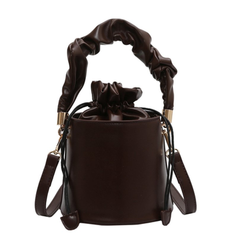 画像6: portable bucket bag  トート ショルダー2WAY ミニバケット バッグ (6)