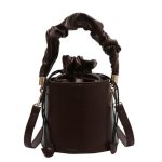 画像4: portable bucket bag 　トート ショルダー２WAY ミニバケット バッグ (4)
