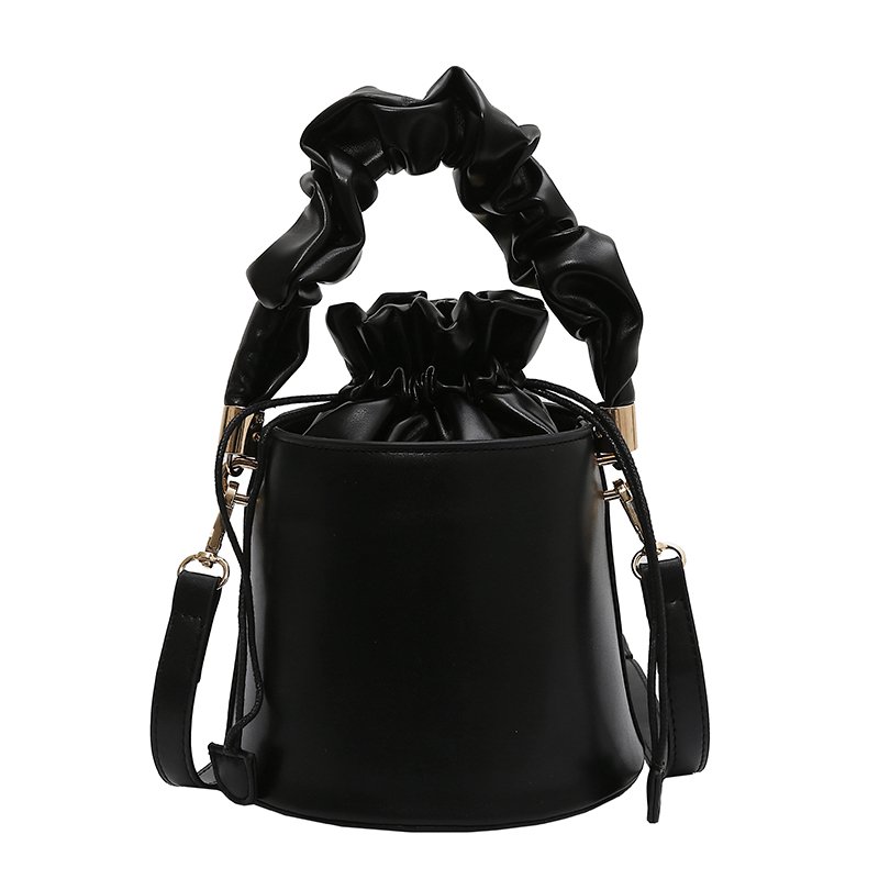 画像2: portable bucket bag  トート ショルダー2WAY ミニバケット バッグ (2)